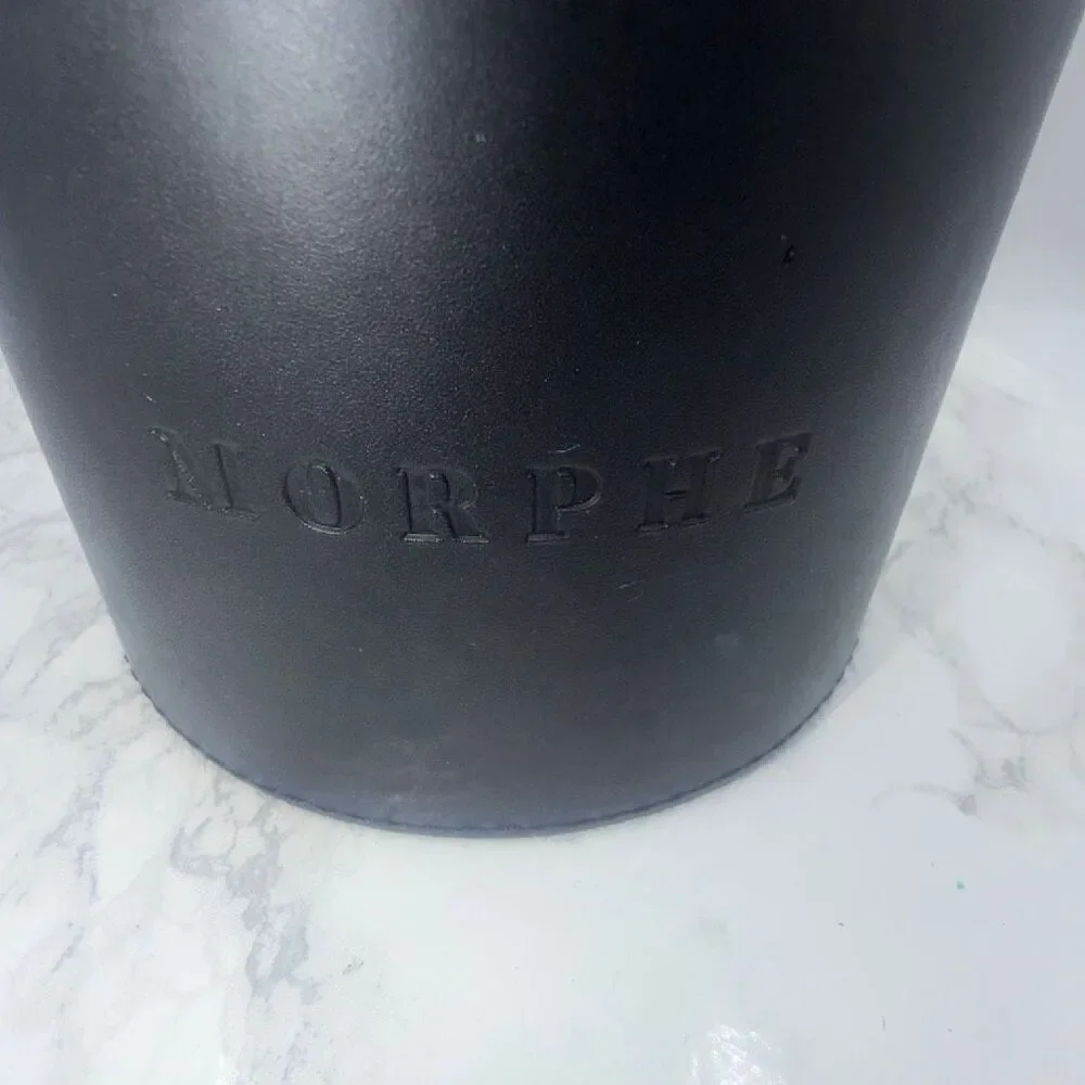MORPHE Black Leather Cylindrical Brush Case